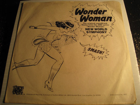 New World Symphony - Wonder Woman b/w same - Shady Brook #033 - Funk Disco