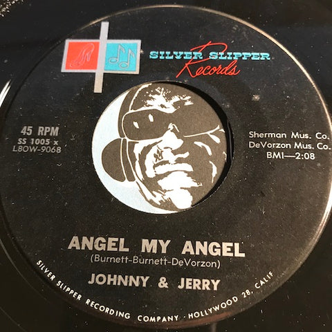 Johnny & Jerry - Angel My Angel b/w Memories - Silver Slipper #1005 - Teen - Rock n Roll