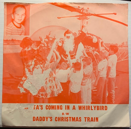 Little Lance - Santa's Coming In A Whirlybird b/w Daddy's Christmas Train - Silver Slipper #1006 - Teen - Christmas / Holiday