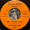 R. Agee & V. Smith - Boy And Girl Thing pt.1 b/w pt.2 - Solid Soul #73208 - R&B Soul