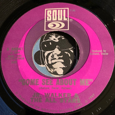 Jr Walker & All Stars - Come See About Me b/w Sweet Soul - Soul #35041 - Motown