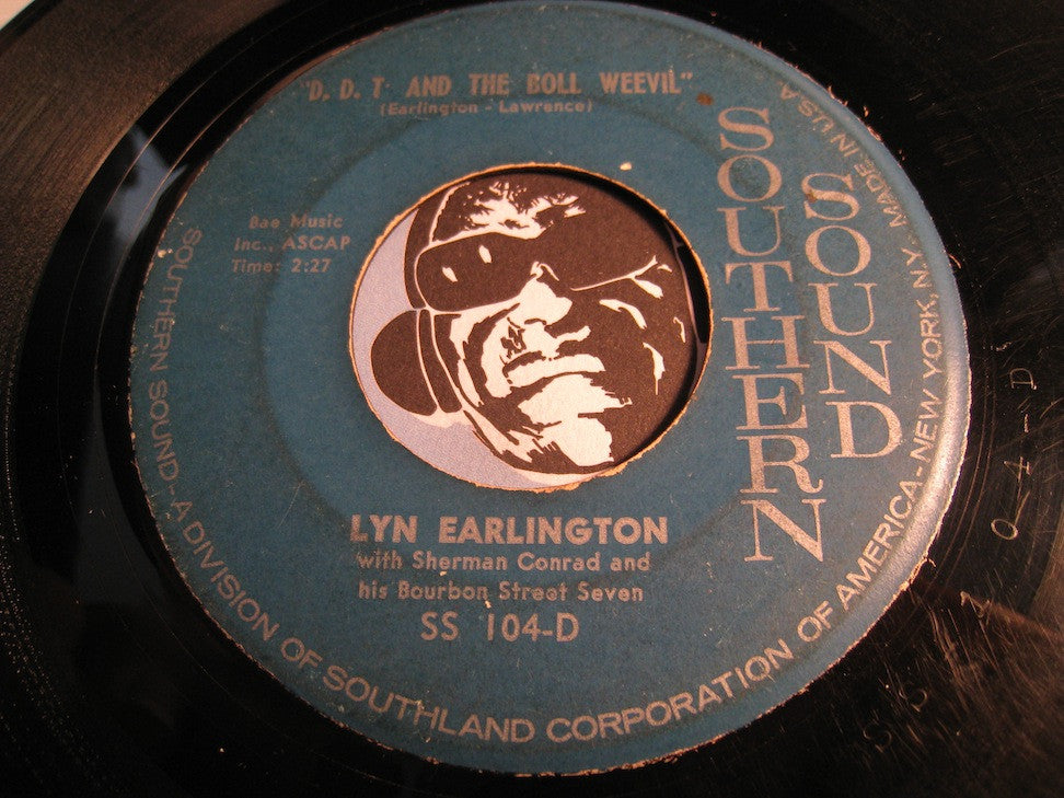 Lyn Earltington / T.J. Timber - D.D.T. And The Boll Weevil (Lyn Earlington) b/w Rags (T.J. Timber) - Southern Sound #104 - R&B Soul