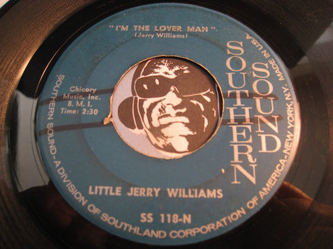 Little Jerry Williams - I'm The Lover Man b/w The Push Push Push - Southern Sound #118 - Northern Soul