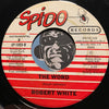Robert White - The Word b/w same (instrumental) - Spido #1003 - Modern Soul