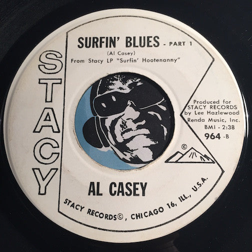 Al Casey - Surfin Blues b/w Guitars Guitars Guitars - Stacy #964 - Surf