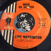 Baby Washington - It'll Never Be Over For Me b/w Move On Drifter - Sue #114 - Northern Soul
