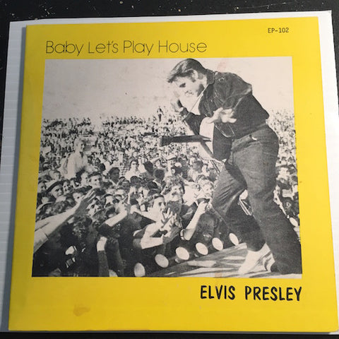 Elvis Presley EP - Baby Let's Play House - You're A Heartbreaker b/w Mystery Train - I Forgot To Remember To Forget - Sun #102 - Rockabilly - Rock n Roll
