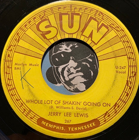 Jerry Lee Lewis - Whole Lot Of Shakin Going On b/w It'll Be Me - Sun #267 - Rock n Roll - Rockabilly