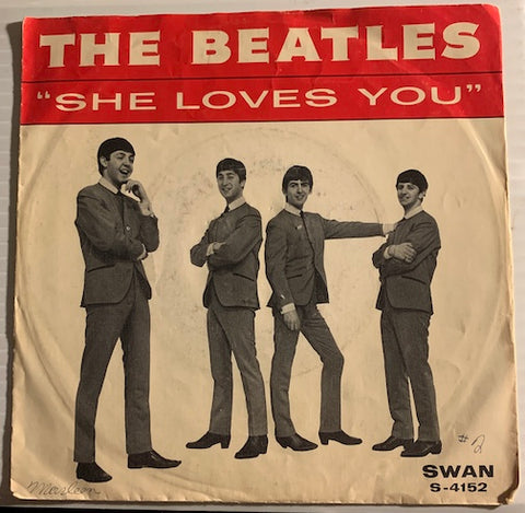 Beatles - She Loves You b/w I'll Get You - Swan #4152 - Rock n Roll