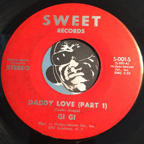 Gi Gi - Daddy Love pt.1 b/w pt.2 - Sweet #001 - Funk