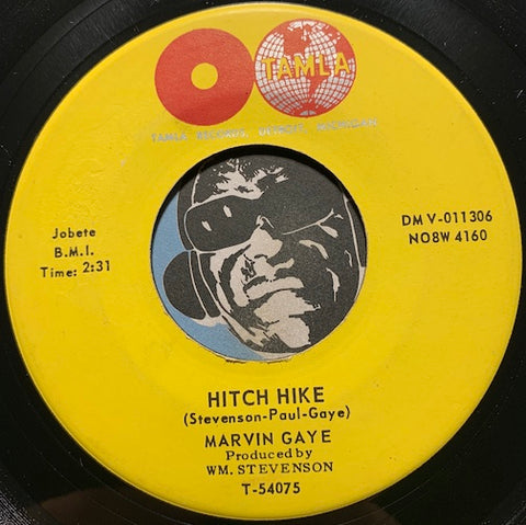 Marvin Gaye - Hitch Hike b/w Hello There Angel - Tamla #54075 - Motown - R&B Soul