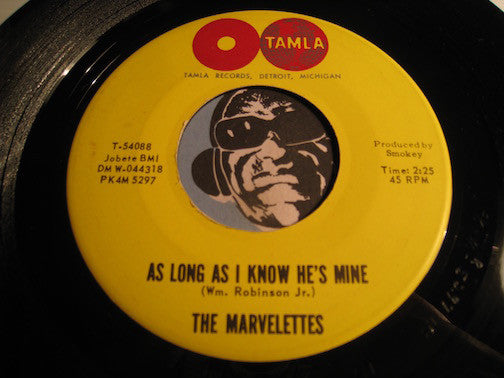 Marvelettes - As Long As I Know He's Mine b/w Little Girl Blue - Tamla #54088 - Motown