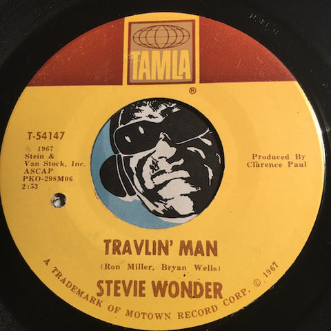 Stevie Wonder - Hey Love b/w Travelin Man - Tamla #54147 - Northern Soul - Motown