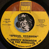 Smokey Robinson & Miracles - Special Occasion b/w Give Her Up - Tamla #54172 - Motown - Sweet Soul