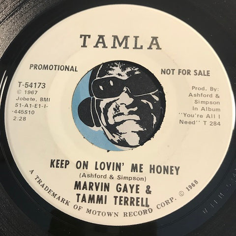 Marvin Gaye & Tammi Terrell - Keep On Lovin Me Honey b/w same - Tamla #54173 - Motown - Northern Soul