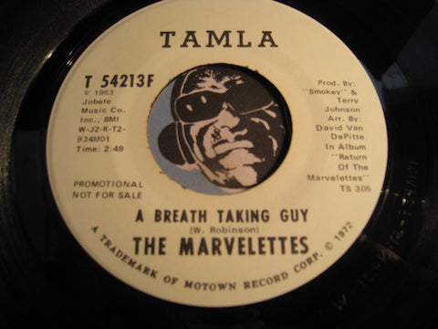 Marvelettes - A Breath Taking Guy b/w same - Tamla #54213 - Motown - Northern Soul
