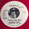 Marvin Gaye - You're The Man pt.1 b/w pt.2 - Tamla #54221 - Colored Vinyl - Funk - Motown