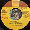 Smokey Robinson - Aqui Con Tigo b/w Being With You/Aqui Con Tigo - Tamla #54325 - Motown - Latin