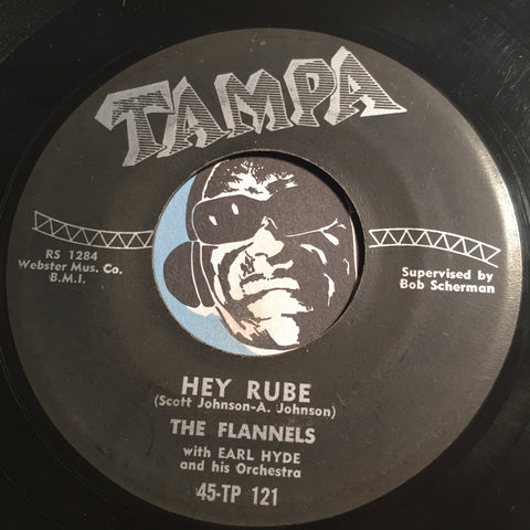 Flannels - Hey Rube b/w So Shy - Tampa #121 - Doowop
