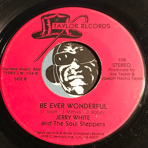 Jerry White & Soul Steppers - Let Your Body Move b/w Be Ever Wonderful - Taylor #104 - Modern Soul - Funk Disco