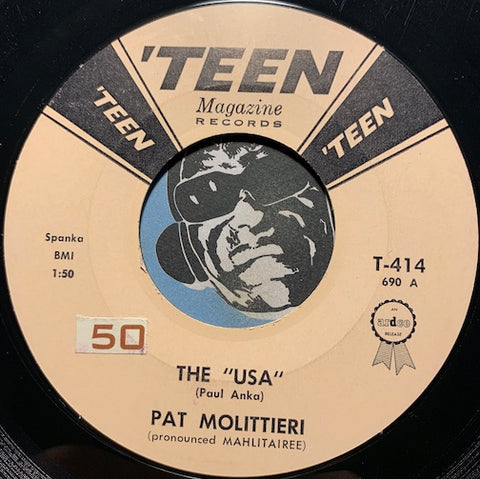 Pat Molittieri - The USA b/w Say That You Love Me - Teen Magazine #414 - Teen - Rock n Roll