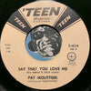 Pat Molittieri - The USA b/w Say That You Love Me - Teen Magazine #414 - Teen - Rock n Roll