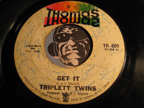Triplett Twins - Get It b/w Pretty Please - Thomas #809 - Funk