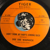 Dee Dee Warwick - Don't Think My Baby's Coming Back b/w Standing By - Tiger #103 - Northern Soul