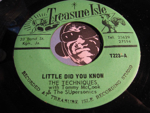 Techniques - Little Did You Know b/w Write Her A Letter (John Holt) - Treasure Isle #223 - Reggae