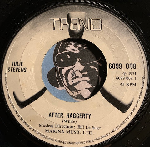 Julie Stevens - After Haggerty b/w A Long Way From Home - Trend #6099 088 - Rock n Roll