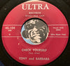 Tony Allen / Tony & Barbara - It Hurts Me So b/w Check Yourself - Ultra #104 - Doowop