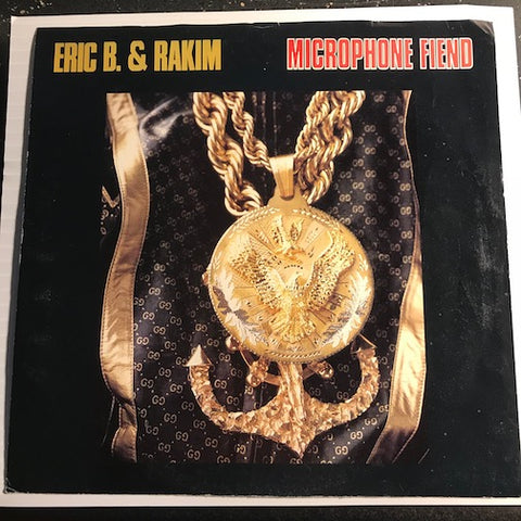 Eric B & Rakim - Microphone Fiend b/w same (long version) - Uni #50005 - Rap