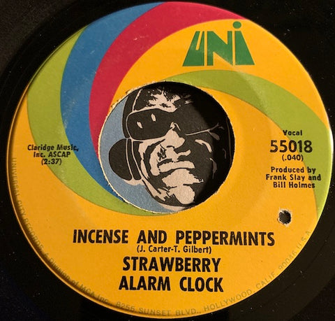 Strawberry Alarm Clock - Incense And Peppermints b/w The Birdman of Alkatrash - Uni #55018 - Psych Rock