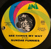 Sundae Funnies - See Things My Way b/w Baby I Could Be So Good At Loving You - Uni #55157 - Psych Rock