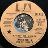 Canned Heat & John Lee Hooker - Whiskey and Wimmen b/w same - United Artists #50779 - Rock n Roll
