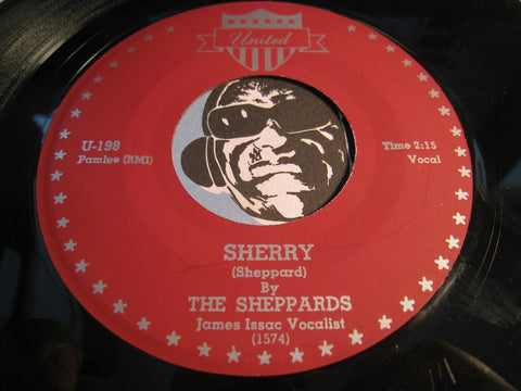 Sheppards - Sherry b/w Mozelle - United #198 - Doowop