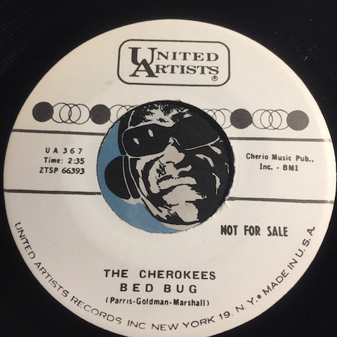 Cherokees - Bed Bug b/w My Heavenly Angel - United Artists #367 - Doowop Reissues - FREE (one per customer please)