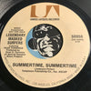 Legendary Masked Surfers - Summertime Summertime b/w Gonna Hustle You - United Artists #50958 - Surf - Rock n Roll