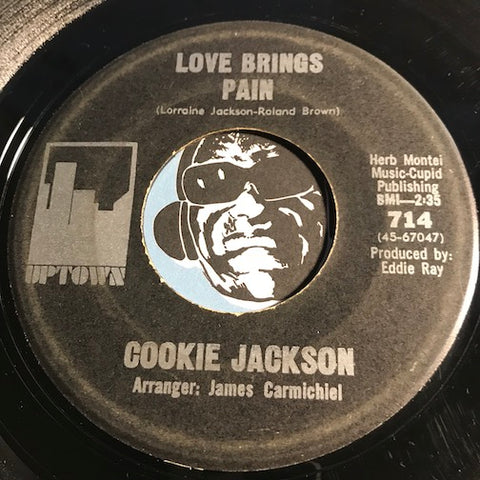 Cookie Jackson - Love Brings Pain b/w Find Me A Lover - Uptown #714 - Northern Soul