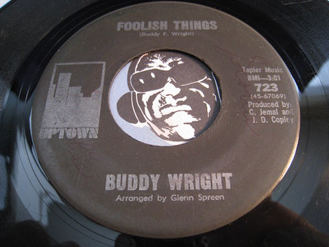Buddy Wright - Foolish Things b/w Tears On My Pillow - Uptown #723 - Sweet Soul