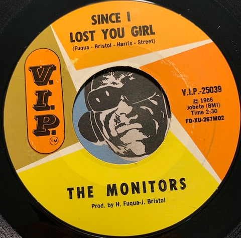 Monitors - Since I Lost You Girl b/w Don't Put Off Til Tomorrow What You Can Do Today - VIP #25039 - Motown - Northern Soul