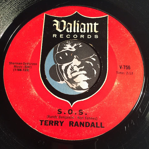 Terry Randall - S.O.S. b/w Tell Her - Valiant #756 - Garage Rock