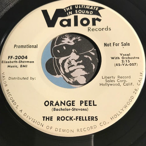 Rock-Fellers - Orange Peel b/w Ours - Valor #2004 - Doowop - RnB Rocker