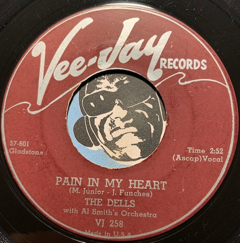 Dells - Pain In My Heart b/w Time Makes You Change - Vee Jay #258 - Doowop