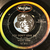 Willie Cobb - You Don't Love Me b/w You're So Hard To Please - Vee Jay #411 - R&B Blues