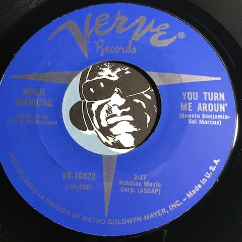 Virgil Blanding - You Turn Me Aroun' b/w The Girl Wasn't Born - Verve #10428 - Northern Soul
