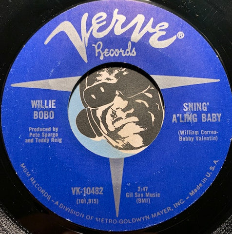 Willie Bobo - Shing' A'Ling Baby b/w Juicy - Verve #10482 - Jazz Funk - Latin Jazz - Latin