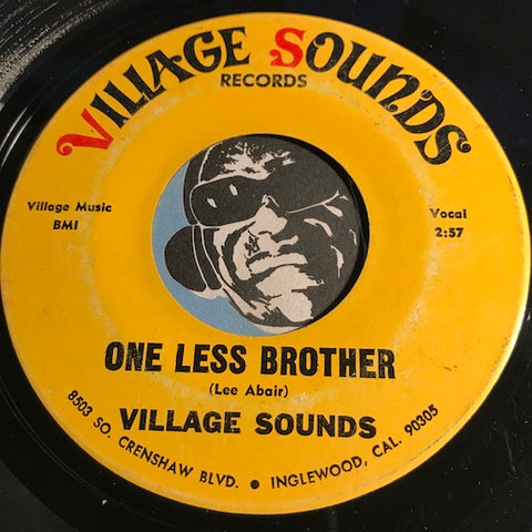 Village Sounds - One Less Brother b/w Village Sound - Village Sounds #8503 - Funk