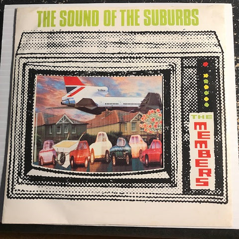 Members - The Sound Of The Suburbs b/w Handling The Big Jets - Virgin #242 - Punk - Colored Vinyl