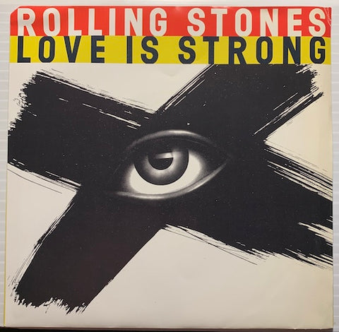 Rolling Stones - Love Is Strong b/w The Storm - Love Is Strong (Teddy Riley Extended Remix) - Virgin #38446 - Rock n Roll